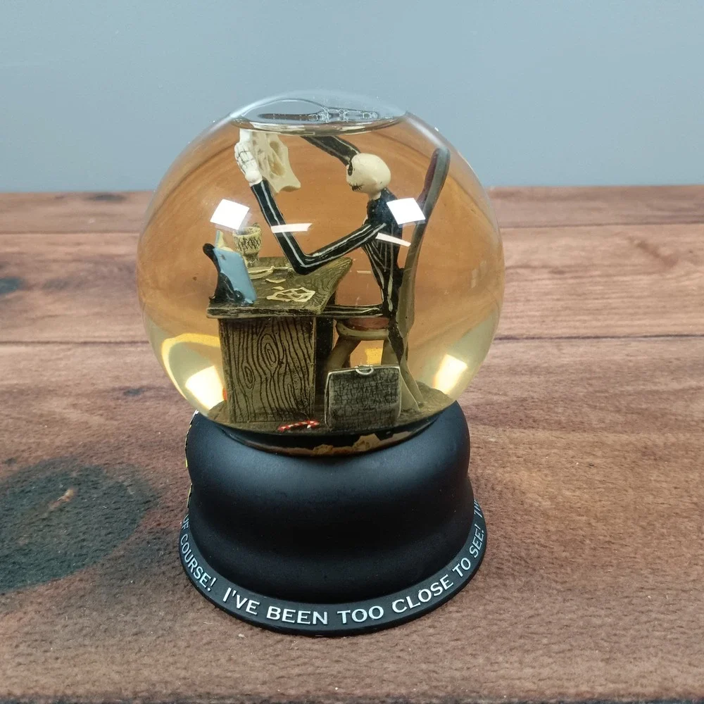 NECA Nightmare Before Christmas Spider Snow Flake Globe‎ Decoration New